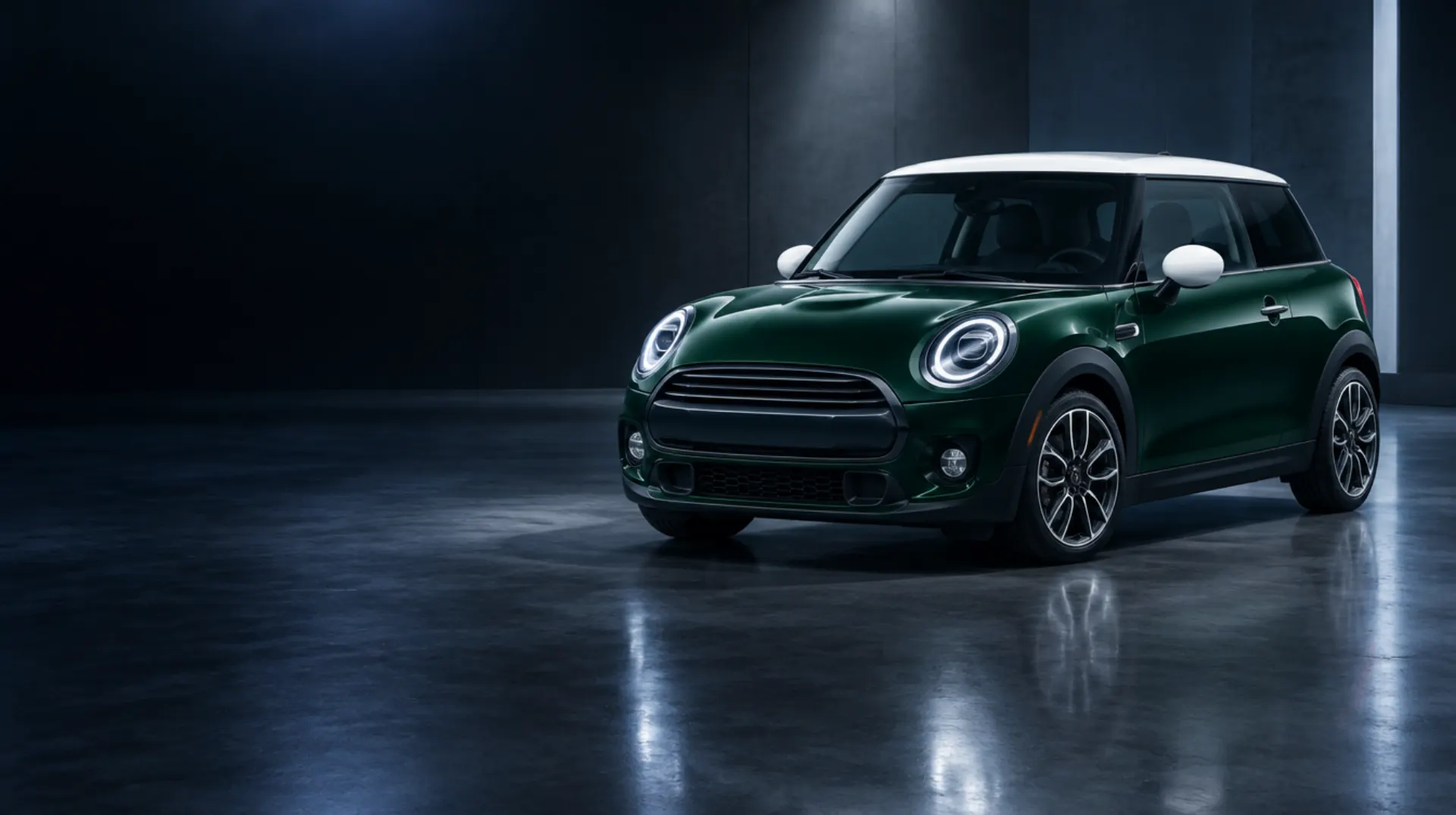 A new vehicle representing the Mini lineup