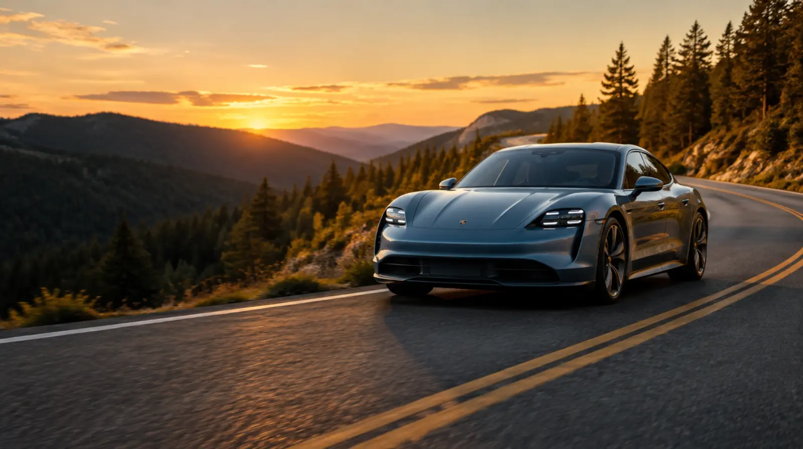 A new sedan similar to the 2026 & 2027 Porsche Taycan