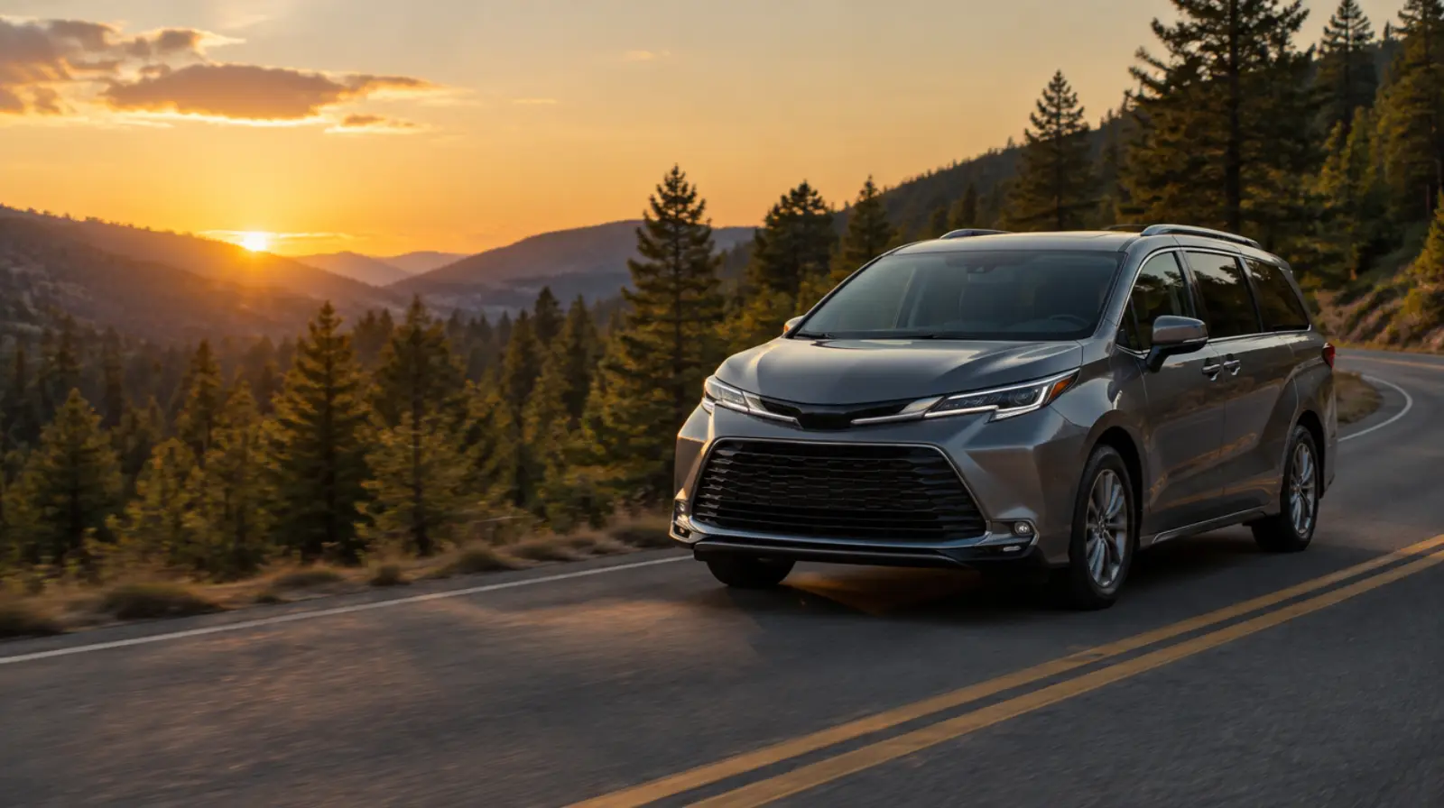 A new minivan similar to the 2026 & 2027 Toyota Sienna